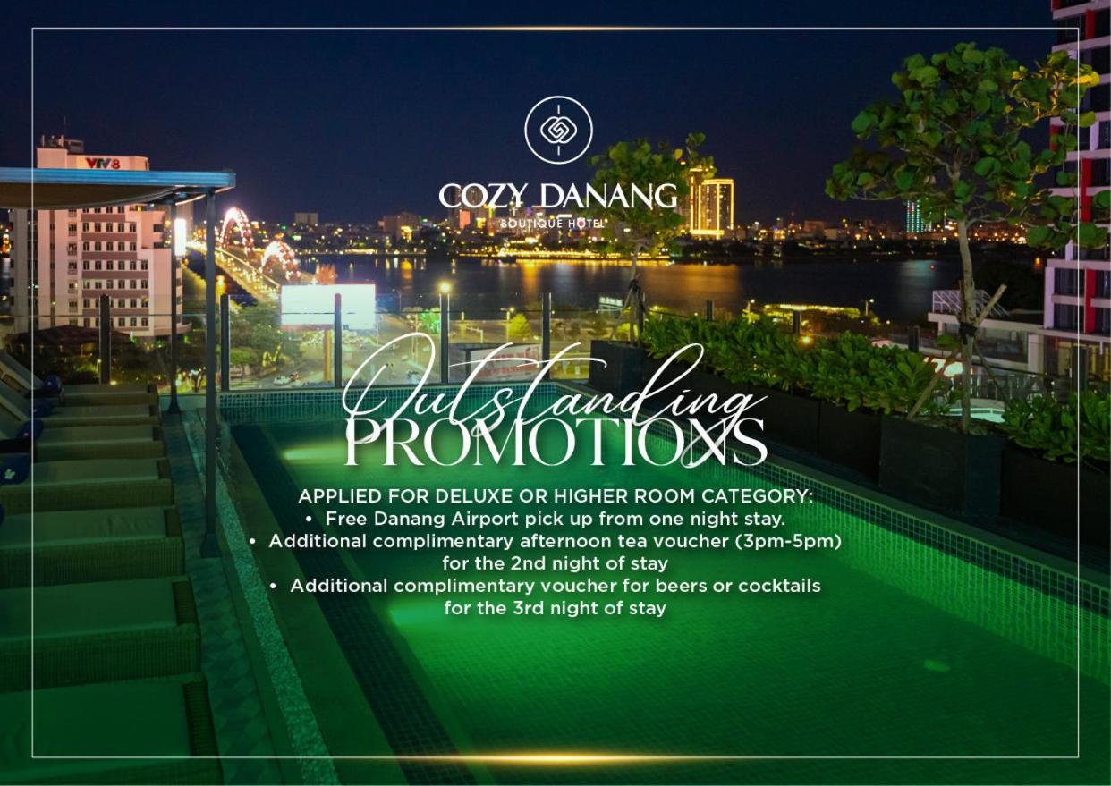 Cozy Danang Boutique Hotel Eksteriør bilde